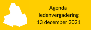 Agenda ledenvergadering 13 december 2021