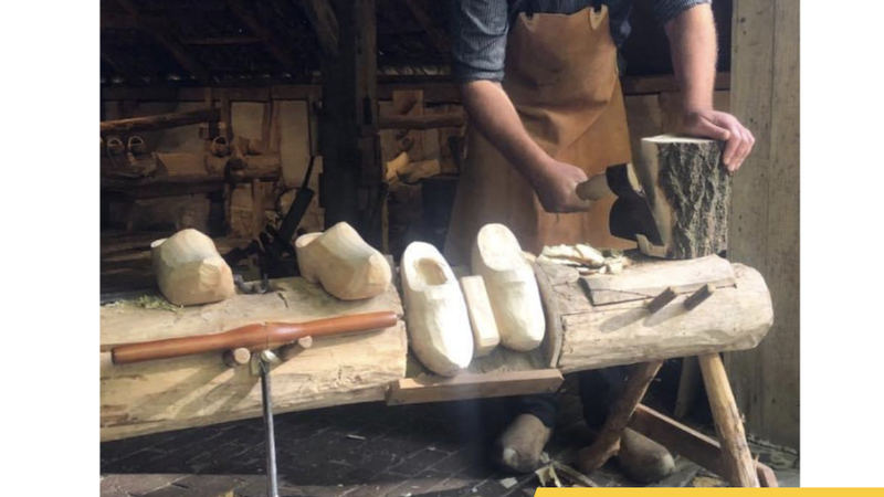 Cursus Ambachtelijk Klompenmaken van start
