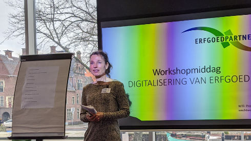 Workshopmiddag digitalisering van erfgoed